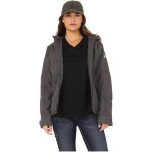 ARIAT Womens Fr Duralight Stretch Canvas Jacket(Iron Grey)