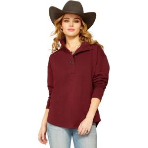 ARIAT Women’s Hometown Sweatshirt(Tawny Port)