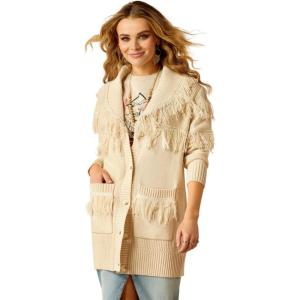 ARIAT Women’s Luz Fringe Sweater(Summer Sand)