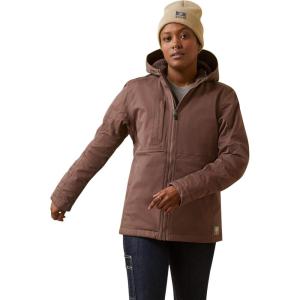 ARIAT Womens Rebar Duracanvas Insulated Jacket(Peppercorn)