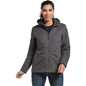 ARIAT Womens Rebar Duracanvas Insulated Jacket(Rebar Grey)