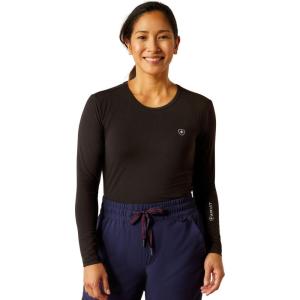 ARIAT Womens Soft Touch Underscrub Baselayer(Black)