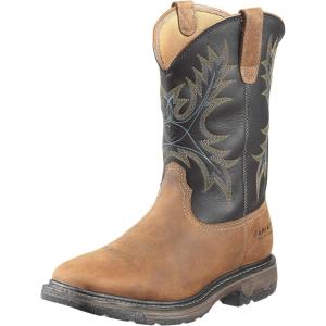 ARIAT Workhog Wide Mens Boot(Aged Bark)