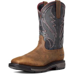 ARIAT Workhog XT Venttek H2O Mens Boot(Rye Brown/Storm)