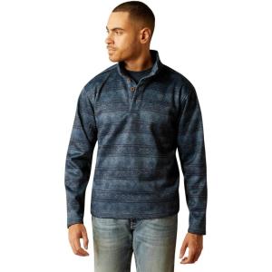 ARIAT mens Wesley Sweater(Blue Southwest Serape)