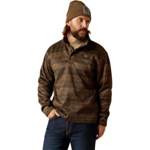 ARIAT mens Wesley Sweater(Brown Southwest Serape)
