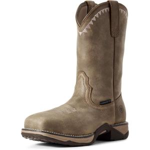 ARIAT womens Anthem Deco Composite Toe Work Boot(Brown Bomber)