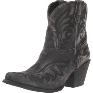 ARIAT womens Jukebox Western Boot(Naturally Distressed Black)