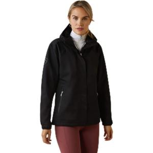 ARIAT womens Spectator Waterproof Jacket(Black)