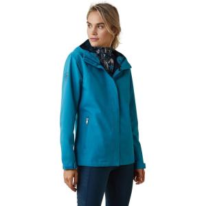 ARIAT womens Spectator Waterproof Jacket(Mosaic Blue)
