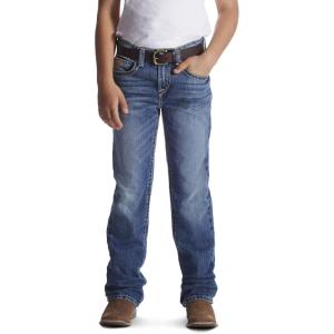 Ariat Boy’s B4 Relaxed Boundary Bootcut Jeans(Dakota)