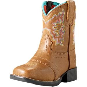 Ariat Lil’ Stompers Briar Boots for Toddlers (Sizes 4-7) – A441002402(Brown (Delilah))