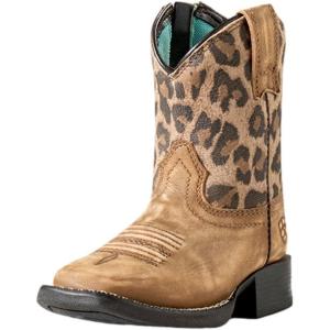 Ariat Lil’ Stompers Briar Boots for Toddlers (Sizes 4-7) – A441002402(Tan/Brown (Savannah))