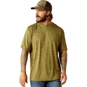 Ariat Men’s Charger Basic Tee(Cotton Sage)