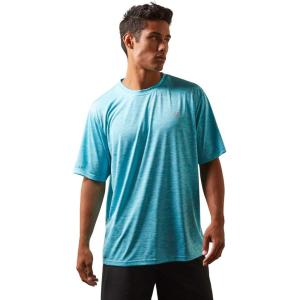 Ariat Men’s Charger Basic Tee(Electric Blue)