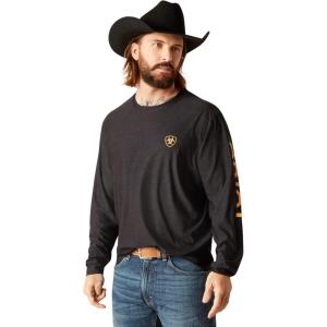 Ariat Men’s Charger Logo T-Shirt(Black Heather)