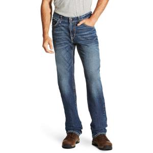 Ariat Men’s FR M4 Basic Relaxed Fit Boot Cut Workwear Jean(Alloy)