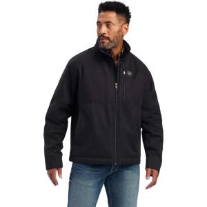 Ariat Mens Grizzly Canvas Jacket(Black)