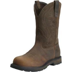 Ariat Men’s Groundbreaker Pull-On Steel Toe Work Boots
