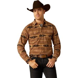 Ariat Mens Holin Retro Fit Shirt(Pine Bark)