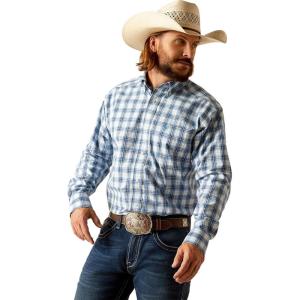 Ariat Men’s Pro Series Phoenix Classic Fit Shirt(Blue)