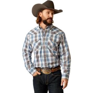 Ariat Mens Pro Series Walt Classic Fit Shirt(Blue)