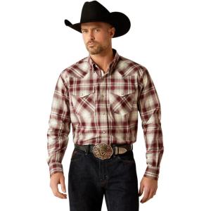 Ariat Mens Pro Series Walt Classic Fit Shirt(Red)