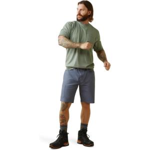 Ariat Men’s Rebar Short Sleeve Crew(Lily Pad)