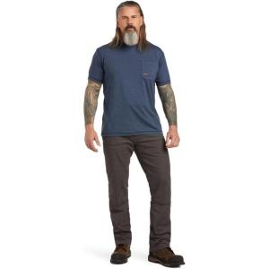 Ariat Men’s Rebar Short Sleeve Crew(Slate Heather)