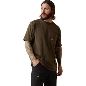 Ariat Men’s Rebar Short Sleeve Crew(Wren)