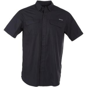 Ariat Mens Ventek Blue Outbound Shirt(Charcoal)