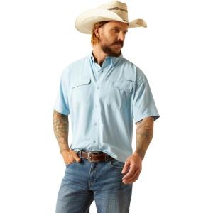 Ariat Mens Ventek Blue Outbound Shirt(Clear Sky)