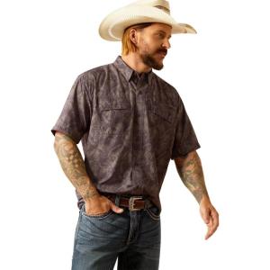 Ariat Mens Ventek Blue Outbound Shirt(Nine Iron)