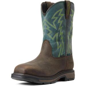 Ariat Mens WorkHog XT BOA Work Boot(Bruin Brown/Dark Forest)