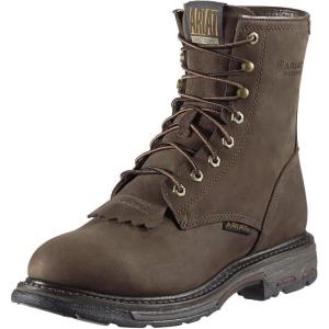 Ariat Men’s Workhog 8 Inch H2O Composite Toe Boot(Oiled Dark Brown)