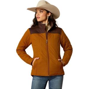 Ariat (WSL Womens Serrano Southwest REAL Crius Jacket(Chestnut/Chocolate Plum)