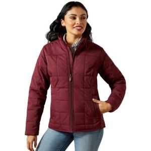 Ariat (WSL Womens Serrano Southwest REAL Crius Jacket(Windsor Wine)