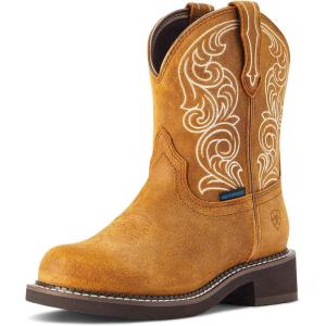 Ariat Women’s Fatbaby Heritage Waterproof Western Boot(Ginger Spice)