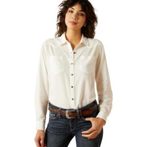 Ariat Women’s Real Billie Jeans Shirt(Cloud Dancer Dobby)
