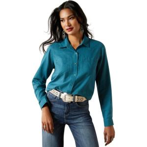 Ariat Women’s Real Billie Jeans Shirt(Dragonfly Dobby)