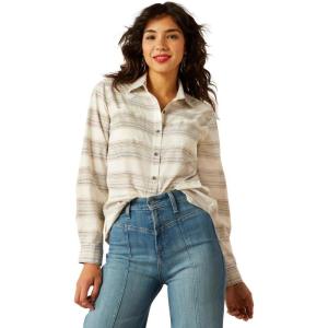 Ariat Women’s Real Billie Jeans Shirt(Mustard Jacquard)