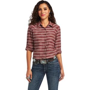 Ariat Women’s Real Billie Jeans Shirt(Red)