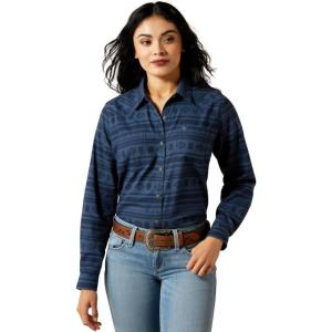Ariat Women’s Real Billie Jeans Shirt(Vintage Indigo Southwest)