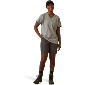 Ariat Womens Rebar Workman T-Shirt(Heather Grey)