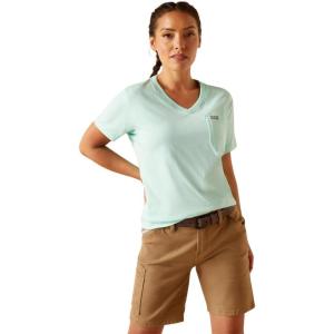 Ariat Womens Rebar Workman T-Shirt(Yucca)