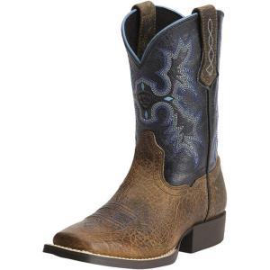 Ariat Women’s Tombstone Wide Square Toe Western Cowboy Boot(Earth/Black)