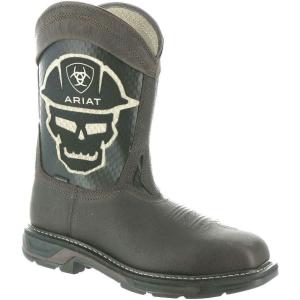 Ariat Workhog XT VentTEK Bold Roughneck Boots(Iron Coffee/Roughneck)