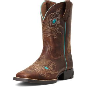 Youth Bright Eyes II Western Boots(Hat Box Brown)