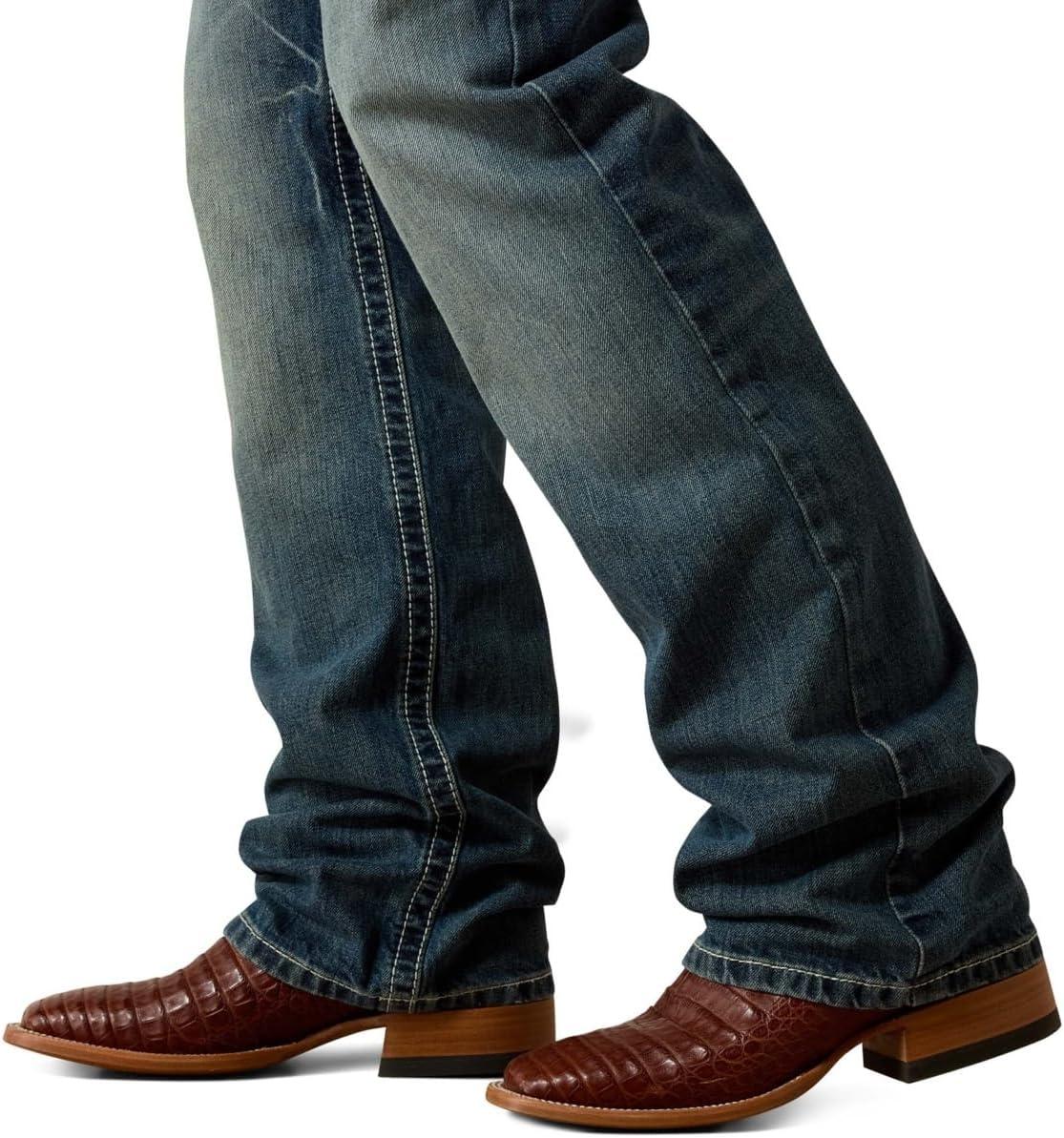 imageARIAT Male M4 Relaxed Stretch Goldfield Boot Cut JeanDurango