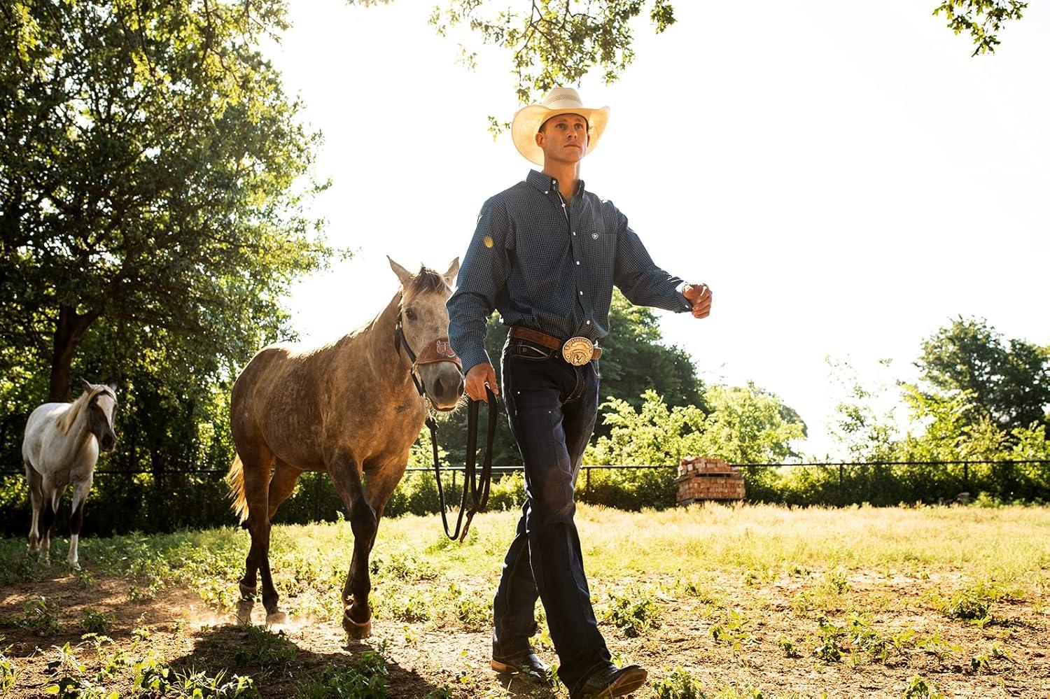 imageARIAT Mens M2 Relaxed Boot Cut JeansDusty Road